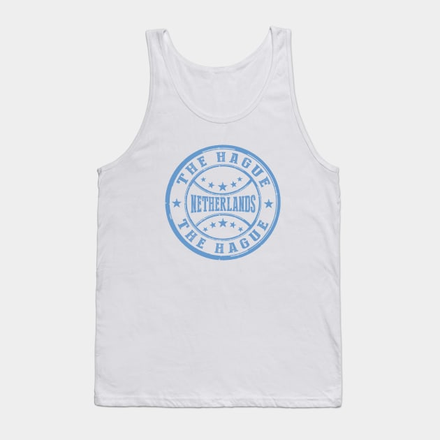 Stamp Of The Hague Tank Top by dejava